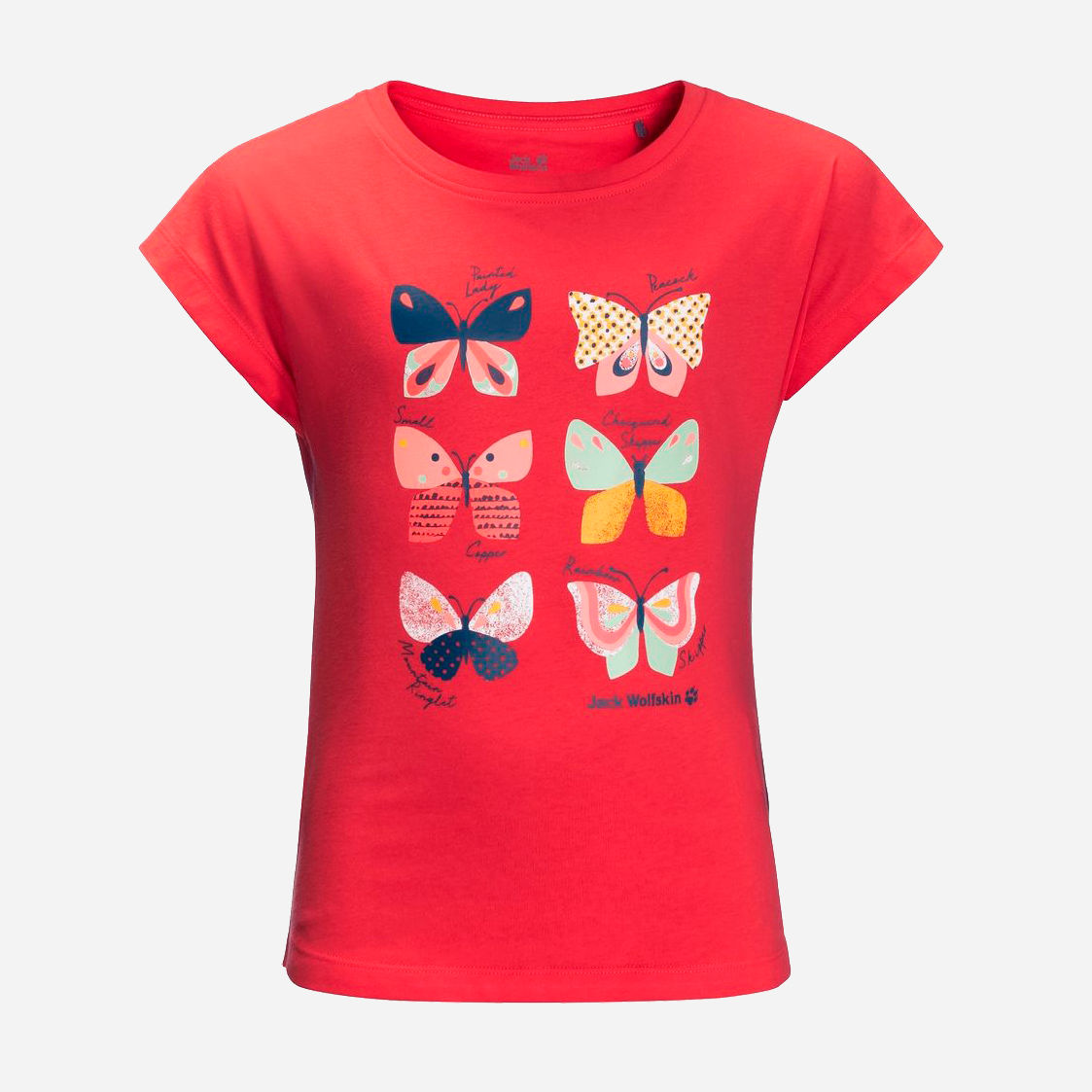 

Футболка Jack Wolfskin Butterfly T Girls 1608971-2058 104 см