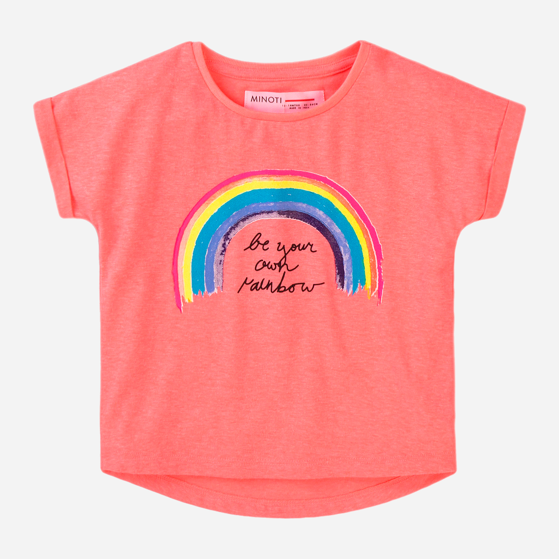 

Футболка Minoti 6TTEE 10 16960 80-86 см Малиновая