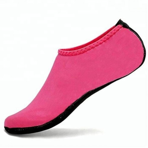 

Тапочки для пляжа и бассейна розовые одноцветные 34 (Pink)