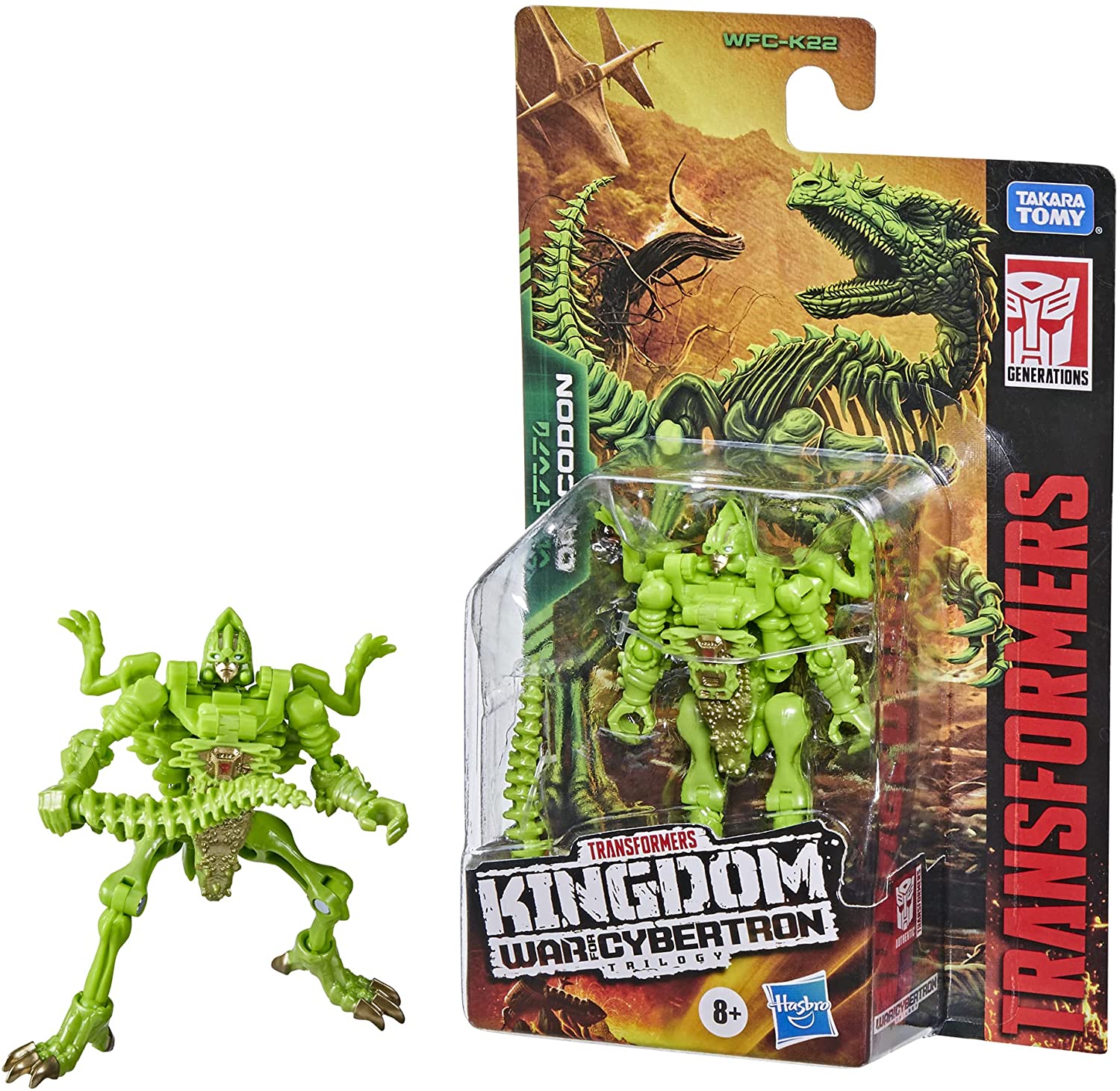 

Трансформер Дракодон Transformers War for Cybertron WFC-K22 Dracodon Hasbro F0668