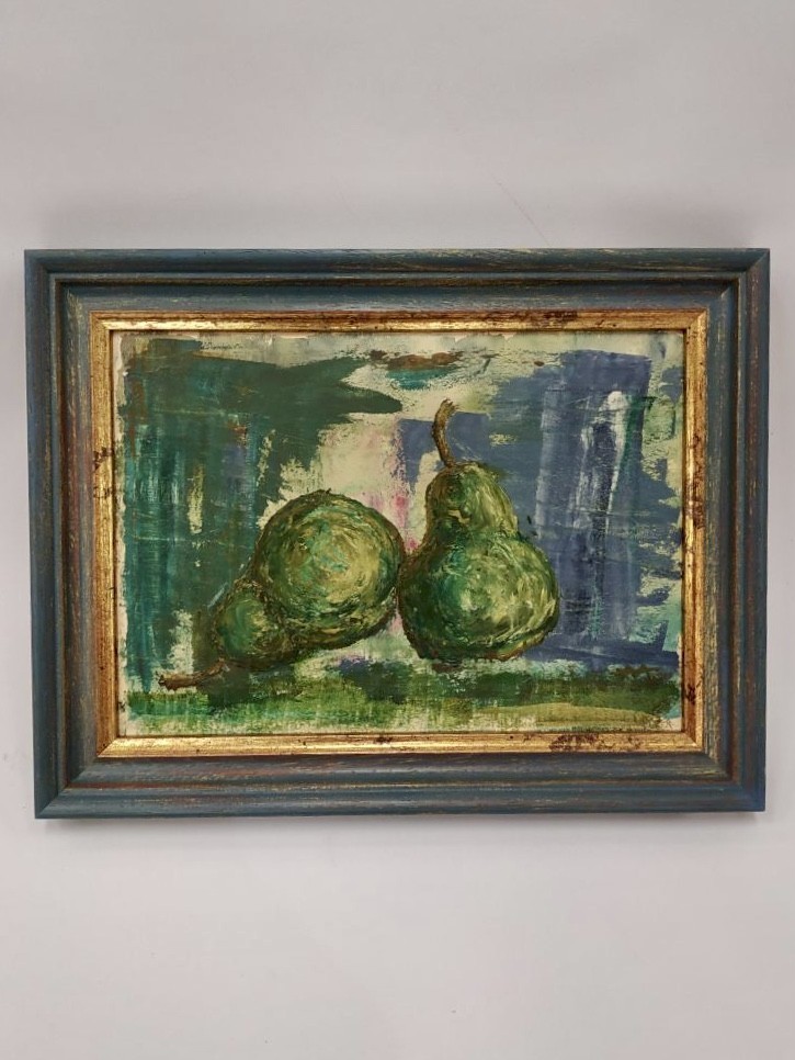 

Картина «Груши» объемная живопись В.Василенко, в раме 250х325мм FRAMES.POSTERS.DECOR