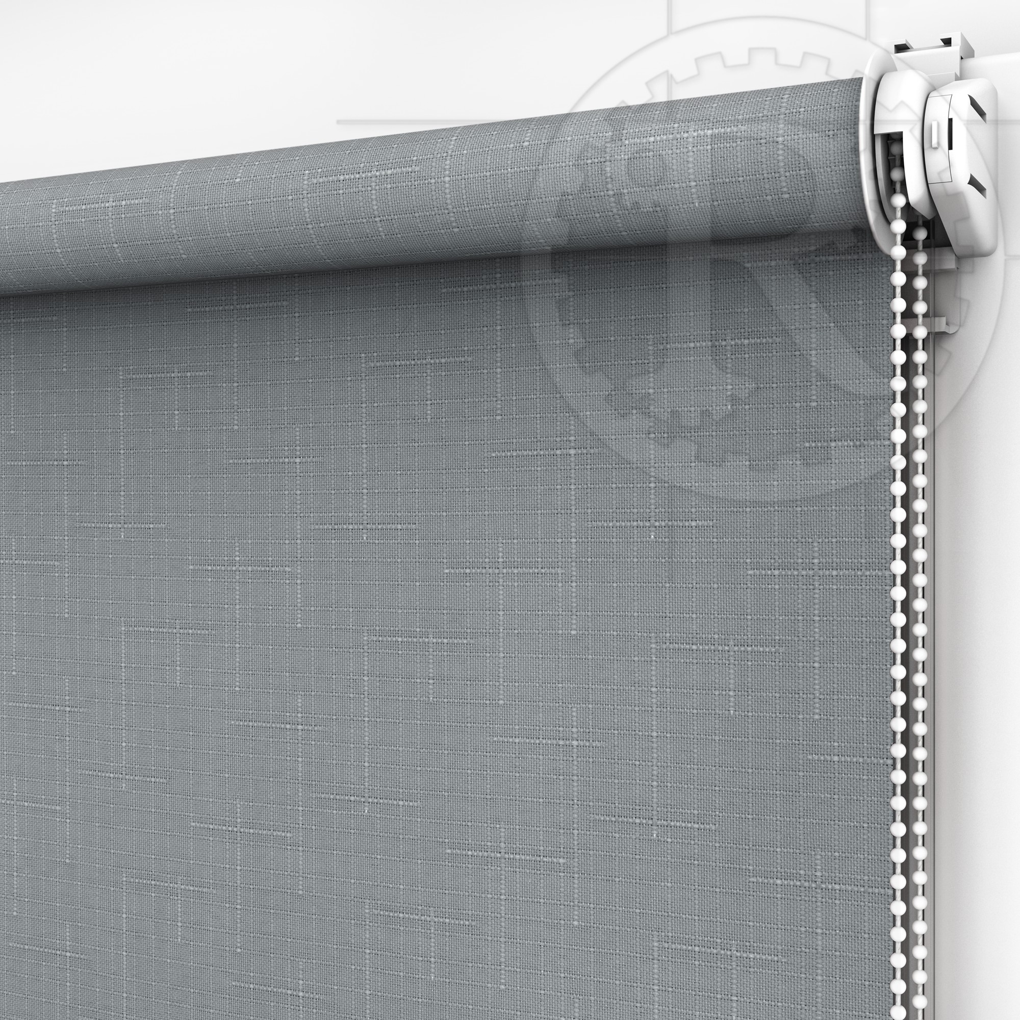 

Рулонная штора Linen 7436 Titanium 150 x 200 см