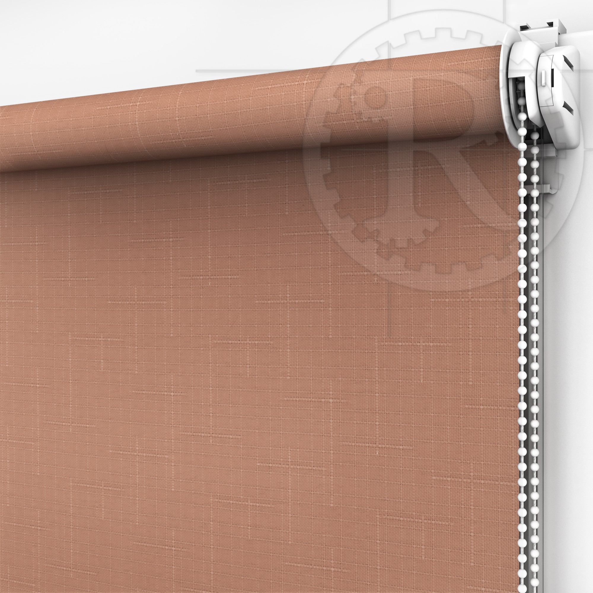 

Рулонная штора Linen 2071 Apricot 140 x 200 см