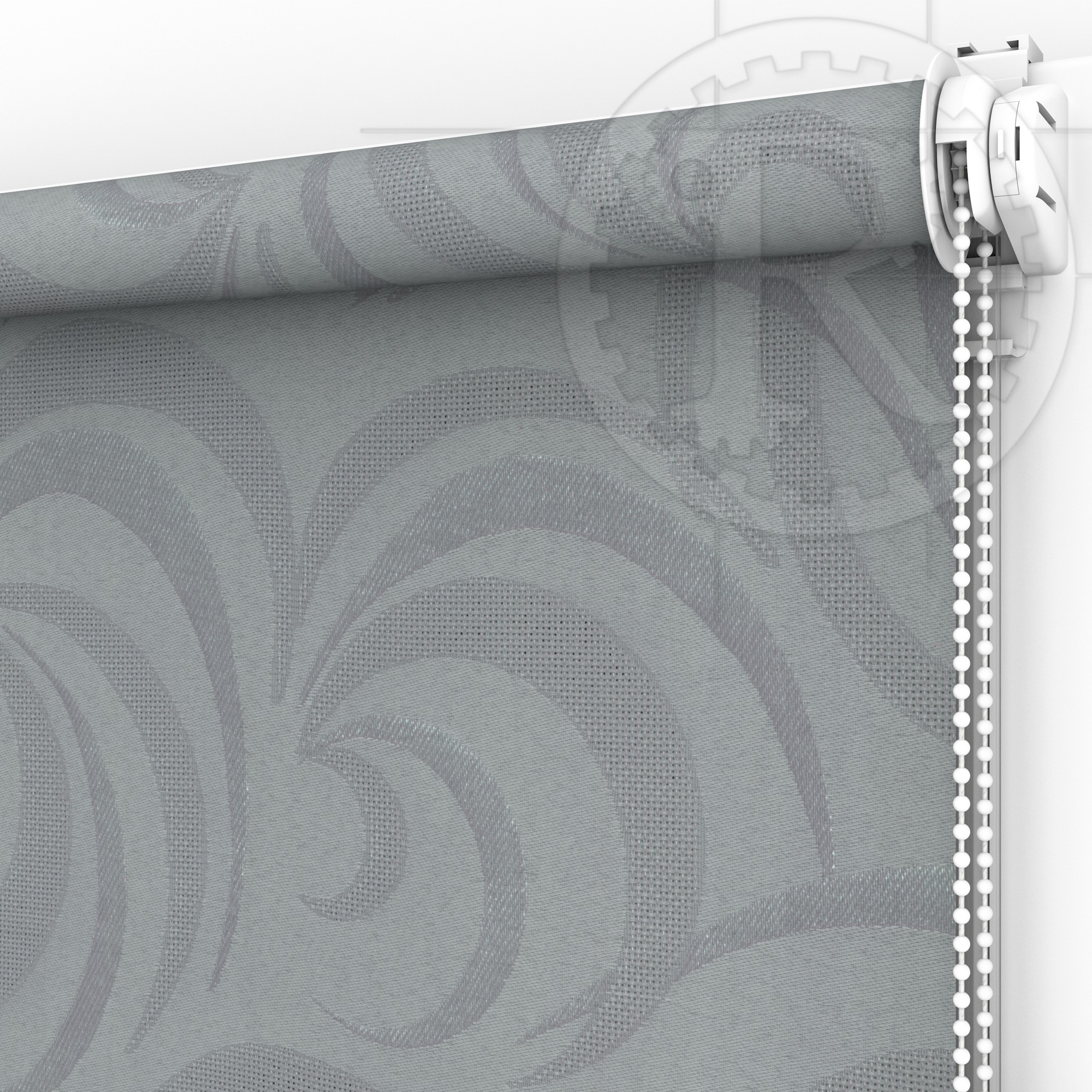 

Рулонная штора Tunis 704 Grey 140 x 160 см