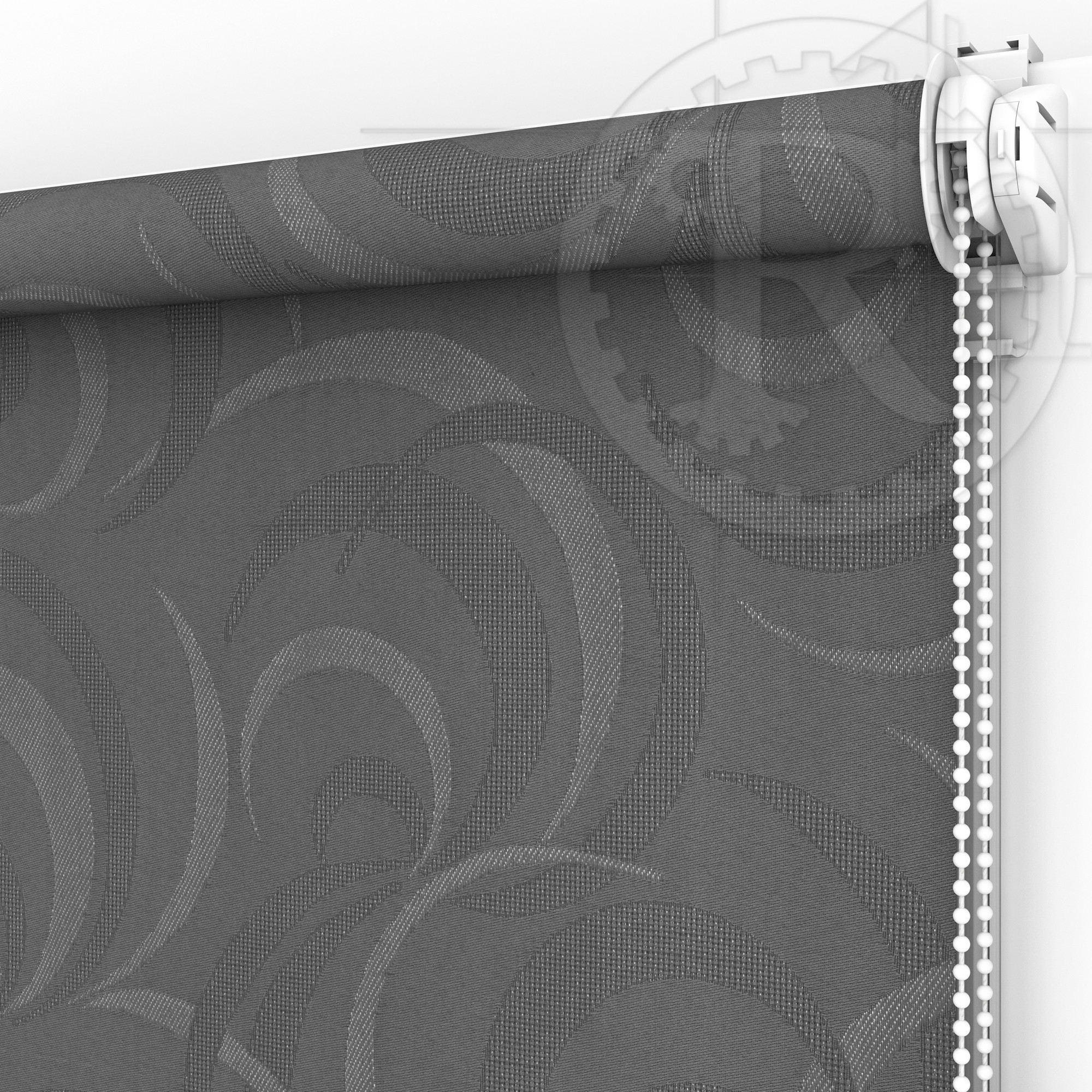 

Рулонная штора Festival 7440 Dark Grey 110 x 200 см