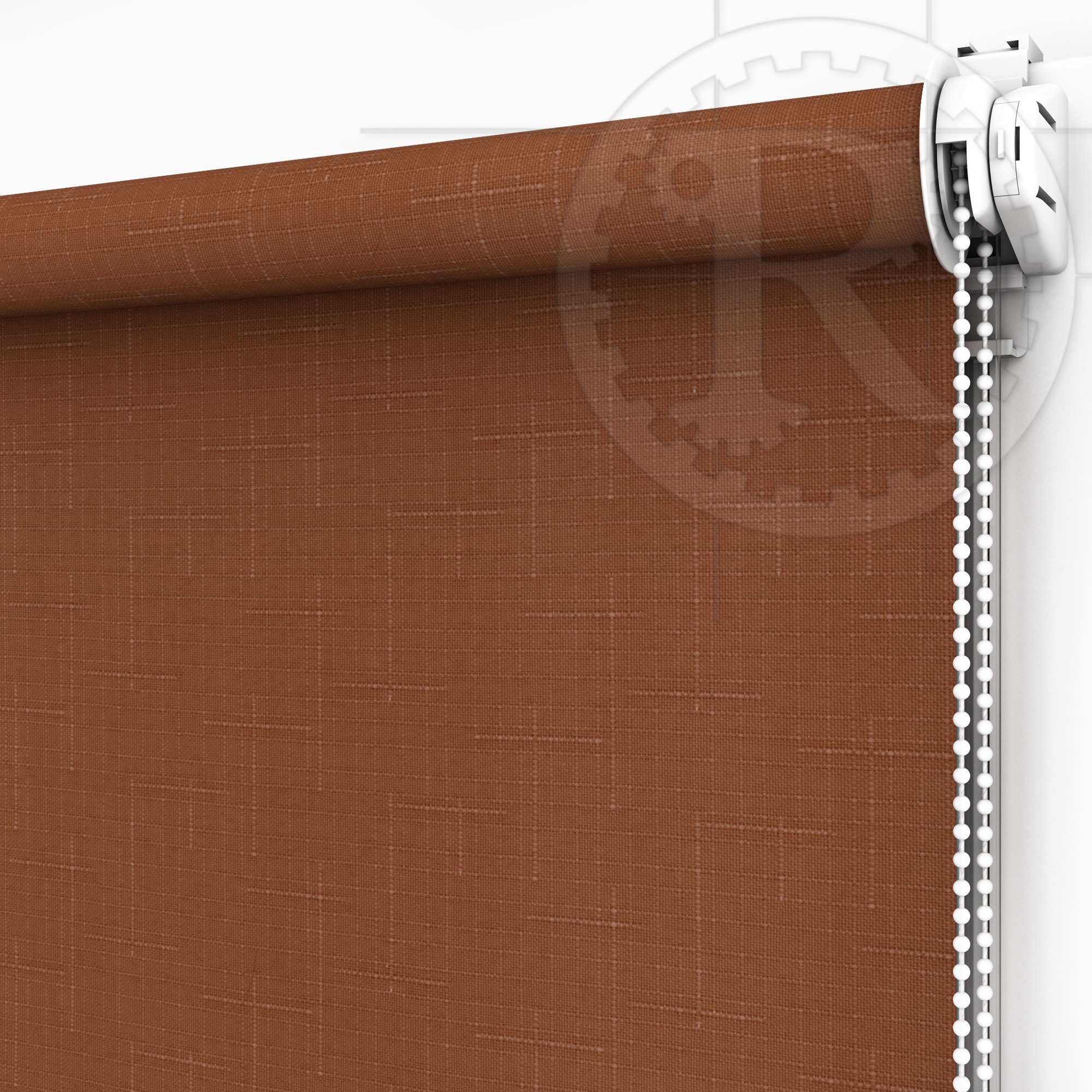 

Рулонная штора Linen 2103 Toffee 150 x 200 см