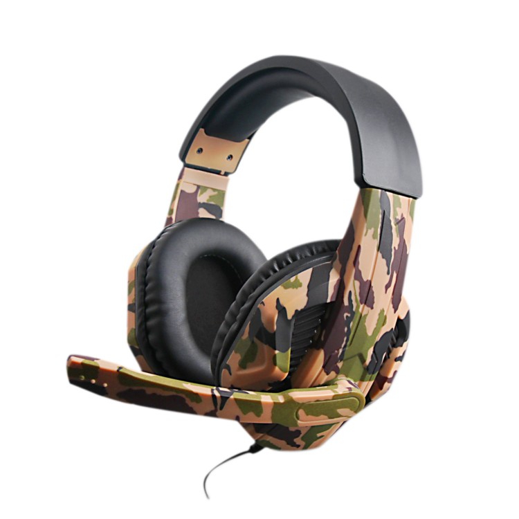 

Проводные наушники JEDEL GH237 с микрофоном геймерские Камуфляж, 206_96495