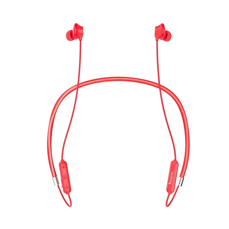 

Наушники с микрофоном Bluetooth Hoco ES17 Lucky Вакуумные для спорта Red