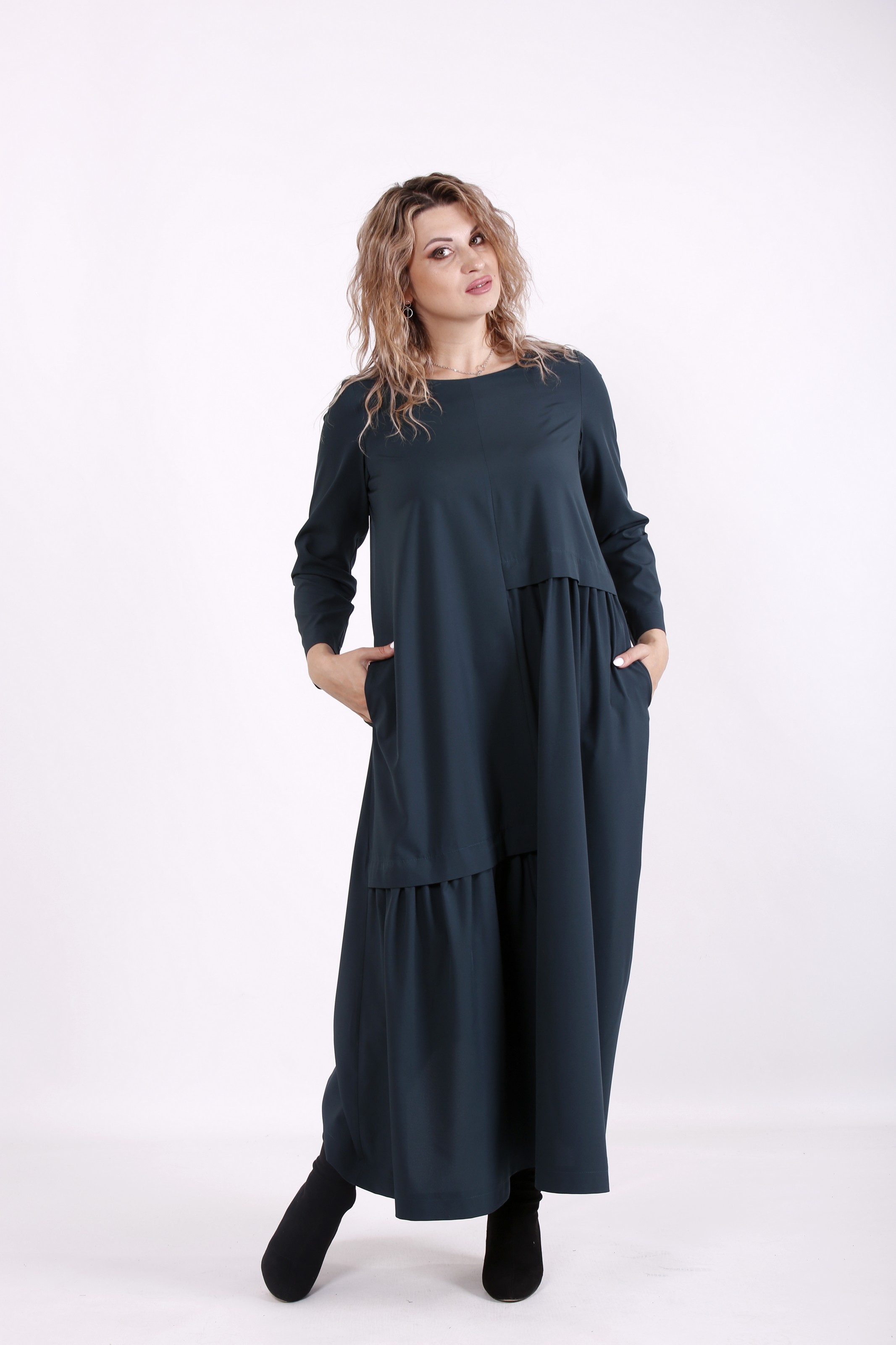 

Повседневное платье Maximoda ЕGS01598-3 52 зеленый