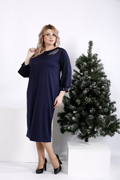 

Платье Maximoda ЕGS01009-1  синий, Платье Maximoda ЕGS01009-1 58 синий