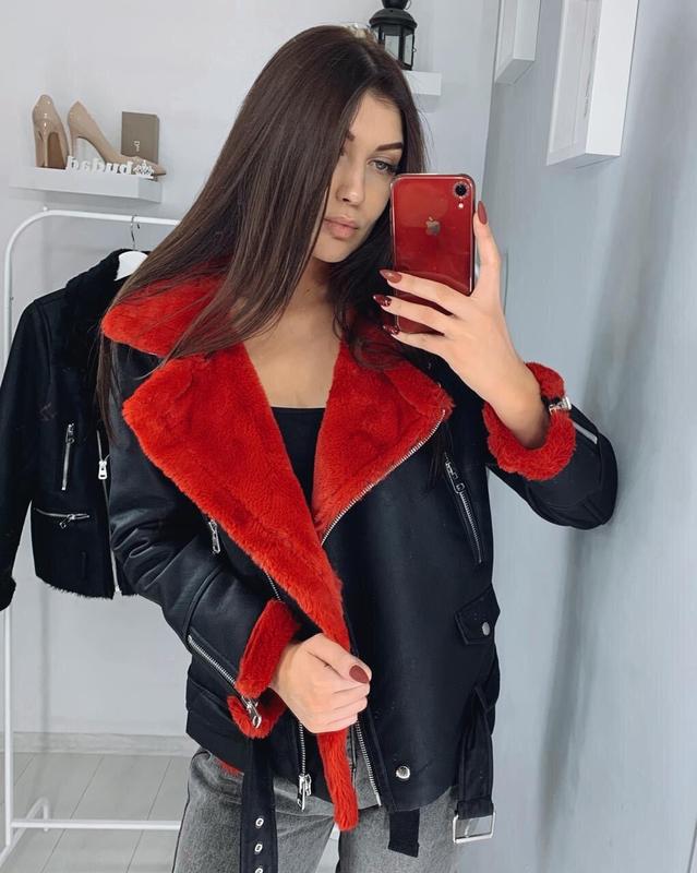 

Дубленка Maximoda 777908 42-44 Красный