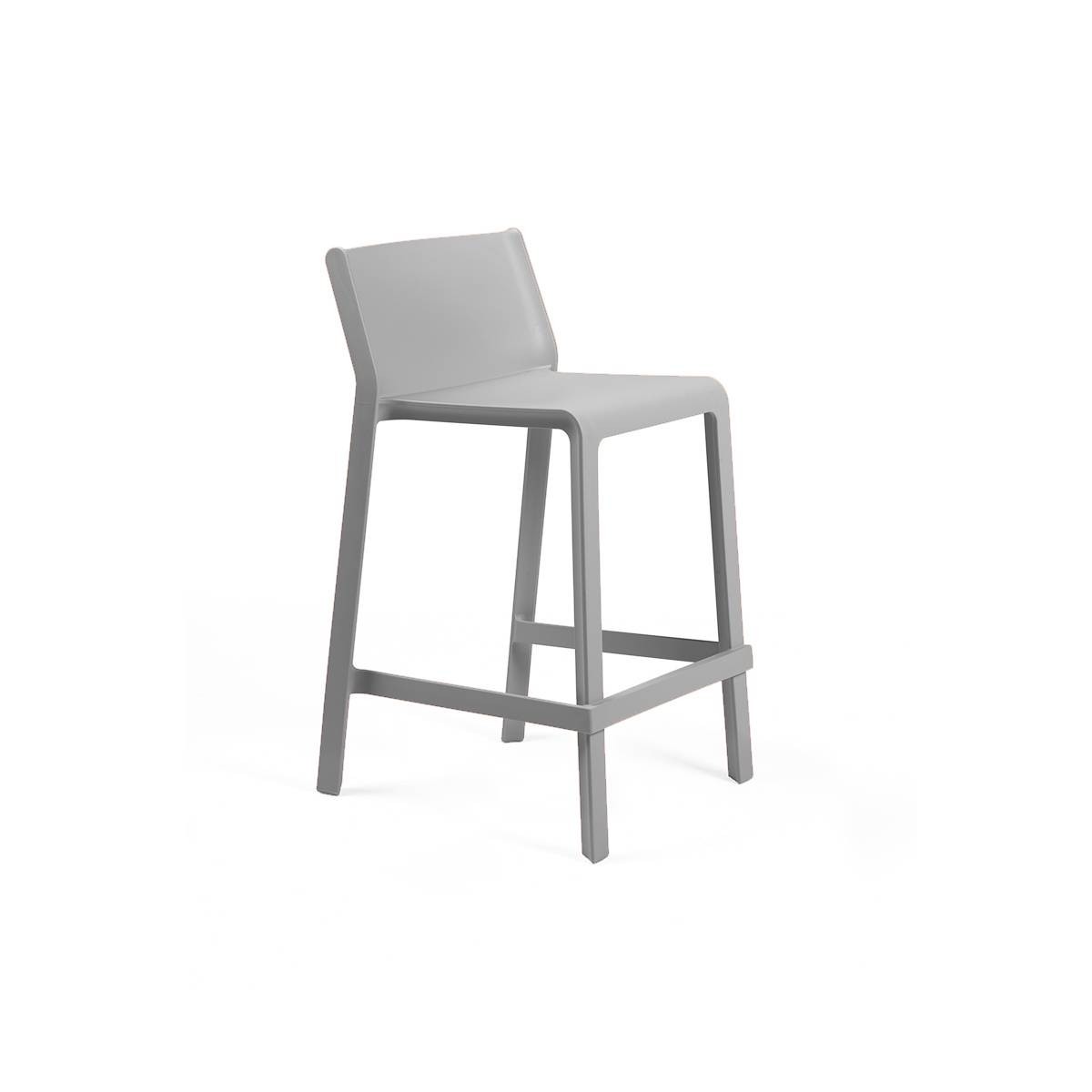 

Стул полубарный NARDI Trill Stool Mini Grigio-