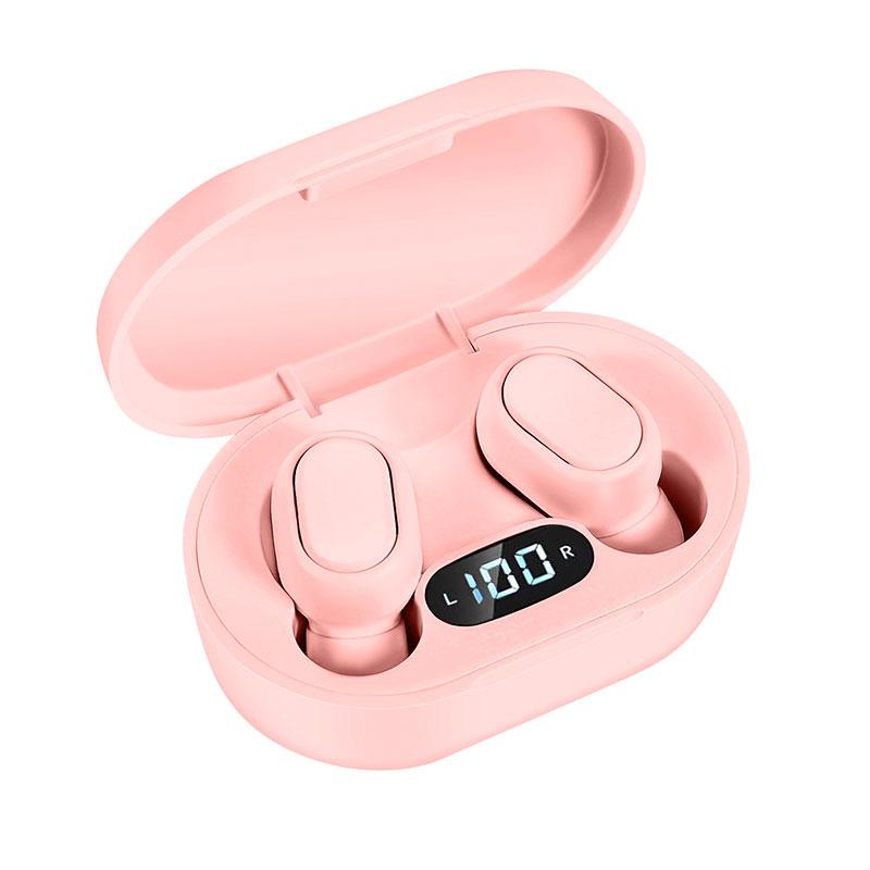 

TWS Bluetooth 5.1 наушники Q Sound E6 PRO Pink