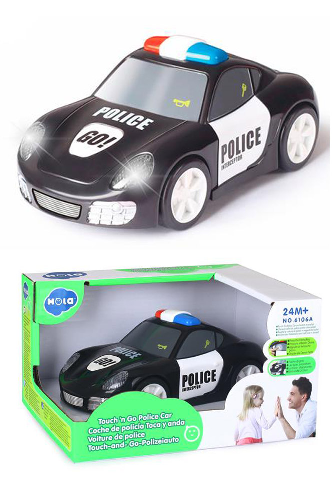 

Машинка "Поліція" Hola Toys різнокольоровий (SKT000367563)