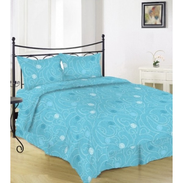 

Комплект двуспального постельного белья Moka Textile Сказка Бязь 175х210см