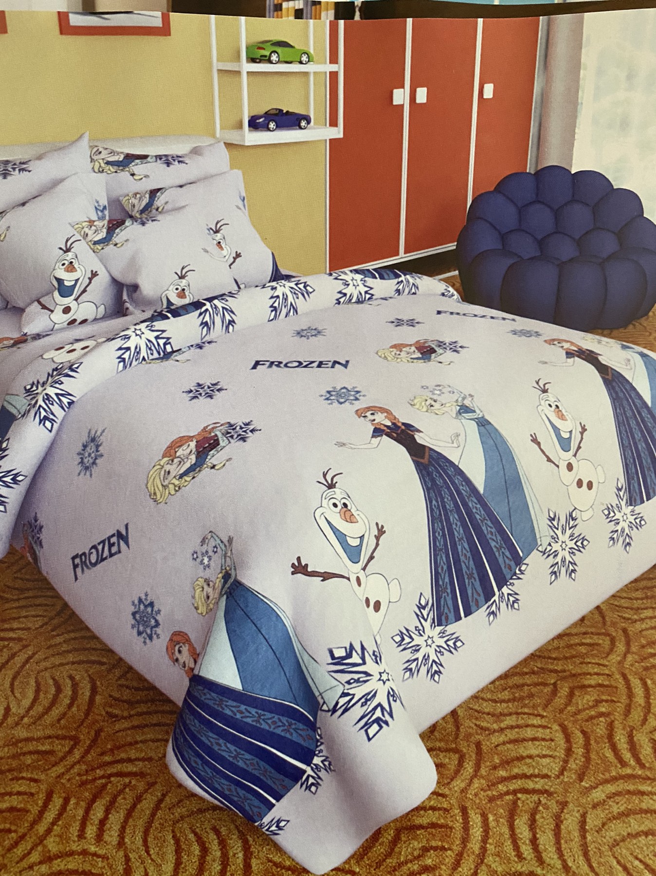 

Полуторное постельное белье для детей Vital-Textile Холодное Сердце 150х220