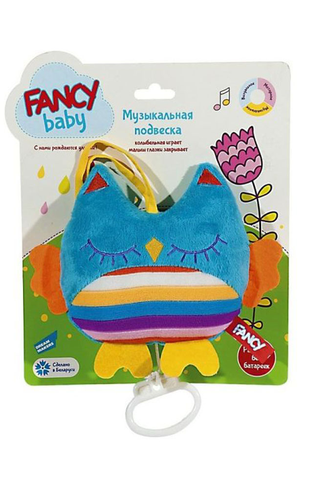 

Розиваюча іграшка "Підвіска совушка" Fancy різнокольоровий (SOV0M)