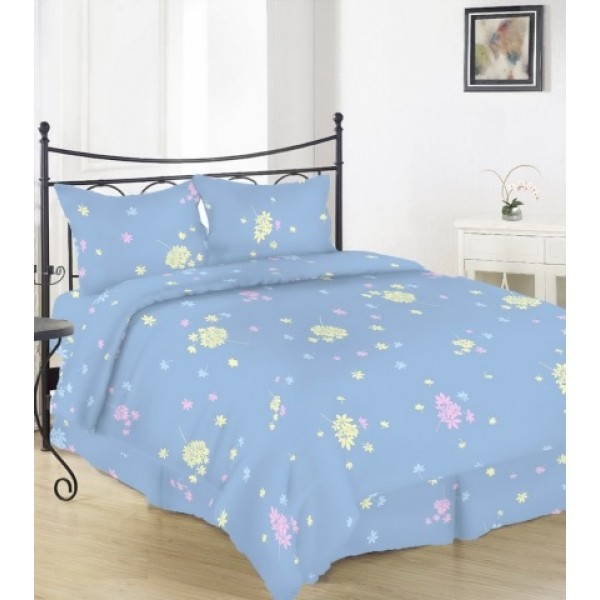 

Комплект двуспального постельного белья Moka Textile Сатин Романтика 175х210см