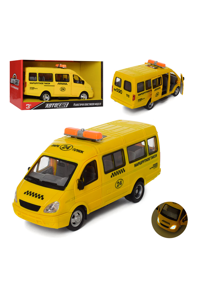 

Машинка інерційна таксі АвтоСвіт різнокольоровий (SKT000531886)
