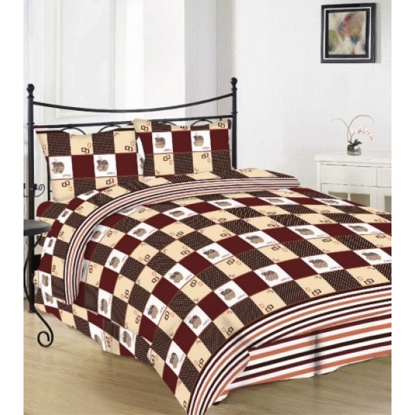 

Комплект Семейного постельного белья Moka Textile Бязь Яблочко 145*210