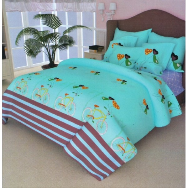 

Комплект полуторного постельного белья Moka Textile Бязь Викенд 145*210