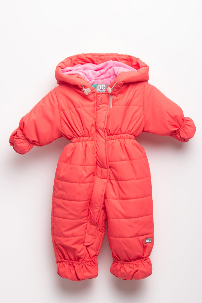 

Комбінезон утеплений на дівчинку DS KIDS 80 кораловий (Мурашка Демі)