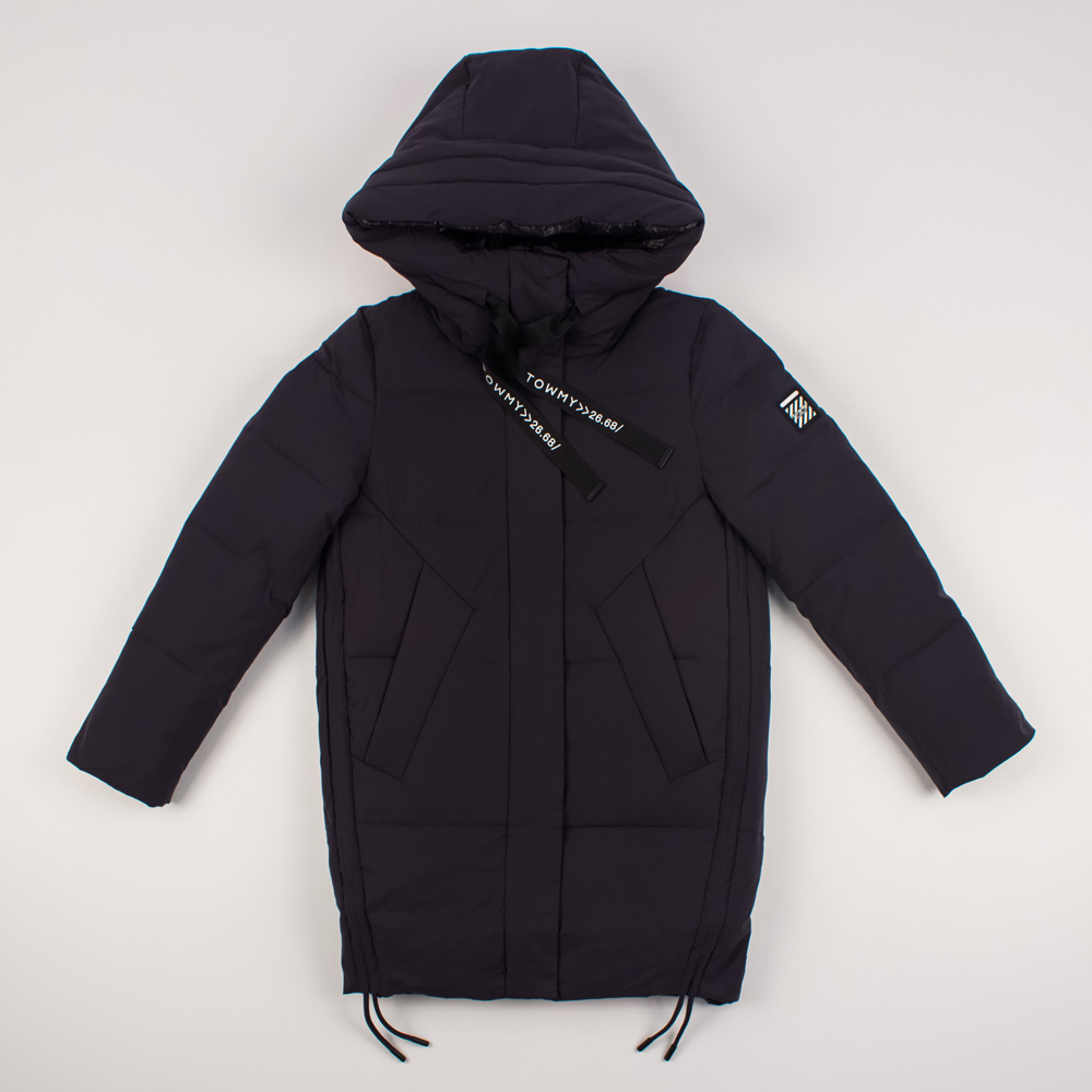 

Куртка коротка зимова жіноча Towmy  темно-синій (2053, Куртка коротка зимова жіноча Towmy M темно-синій (2053)