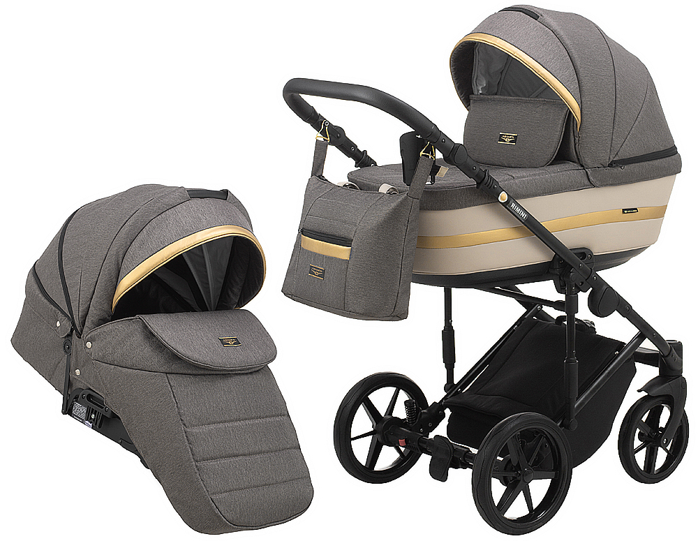 

Коляска 2 в 1 Adamex Rimini Tip RI-23