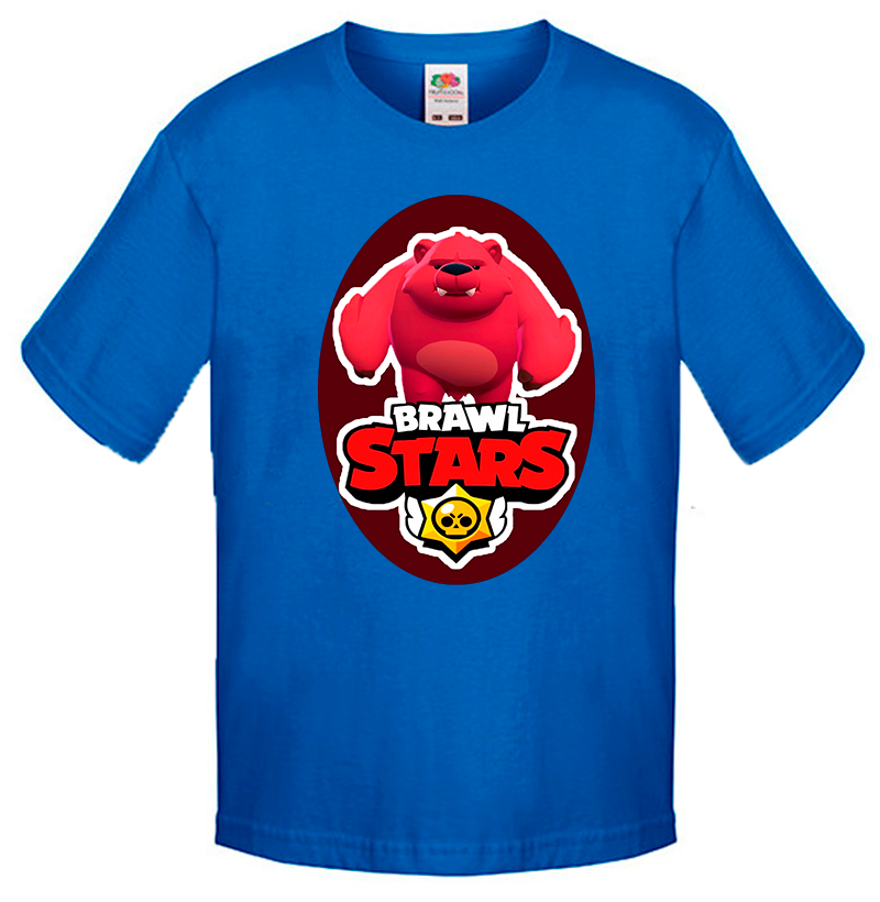

Футболка Fruit of the Loom brawl stars Синий 140 см B1B6BM140