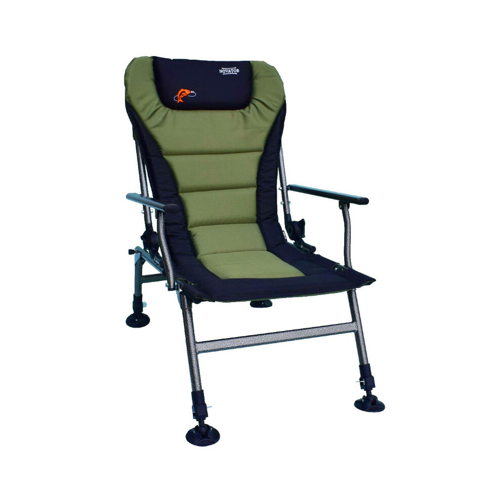 

Крісло рибальське, карпове Novator SR-2 Comfort + Підставка Novator POD-1 Comfort