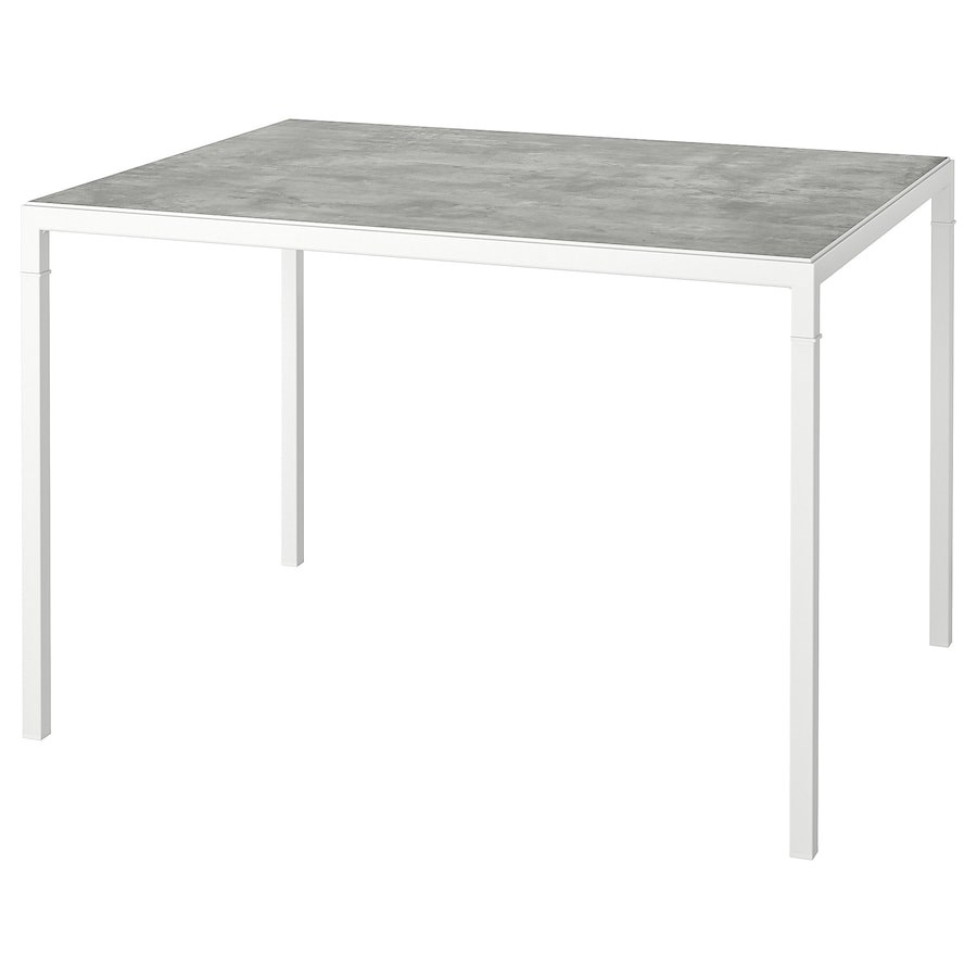

Журнальний столик з реверсивною стільницею IKEA NYBODA 75x60x50 см сірий/білий (104.526.28)