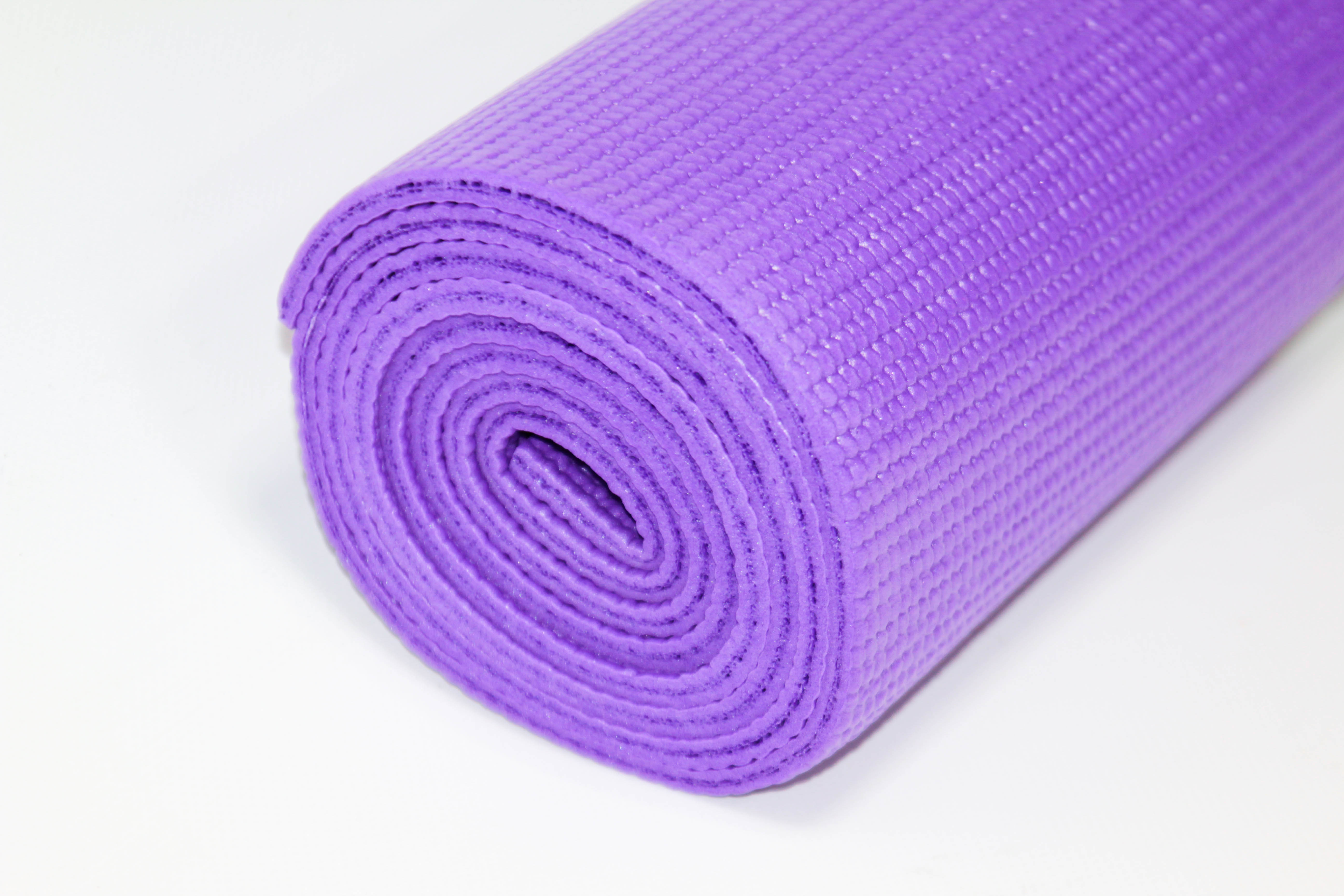 

Коврик для йоги и фитнеса LifeSport Yoga Mat 173x61cm 8mm PVC (single layer) - розовый