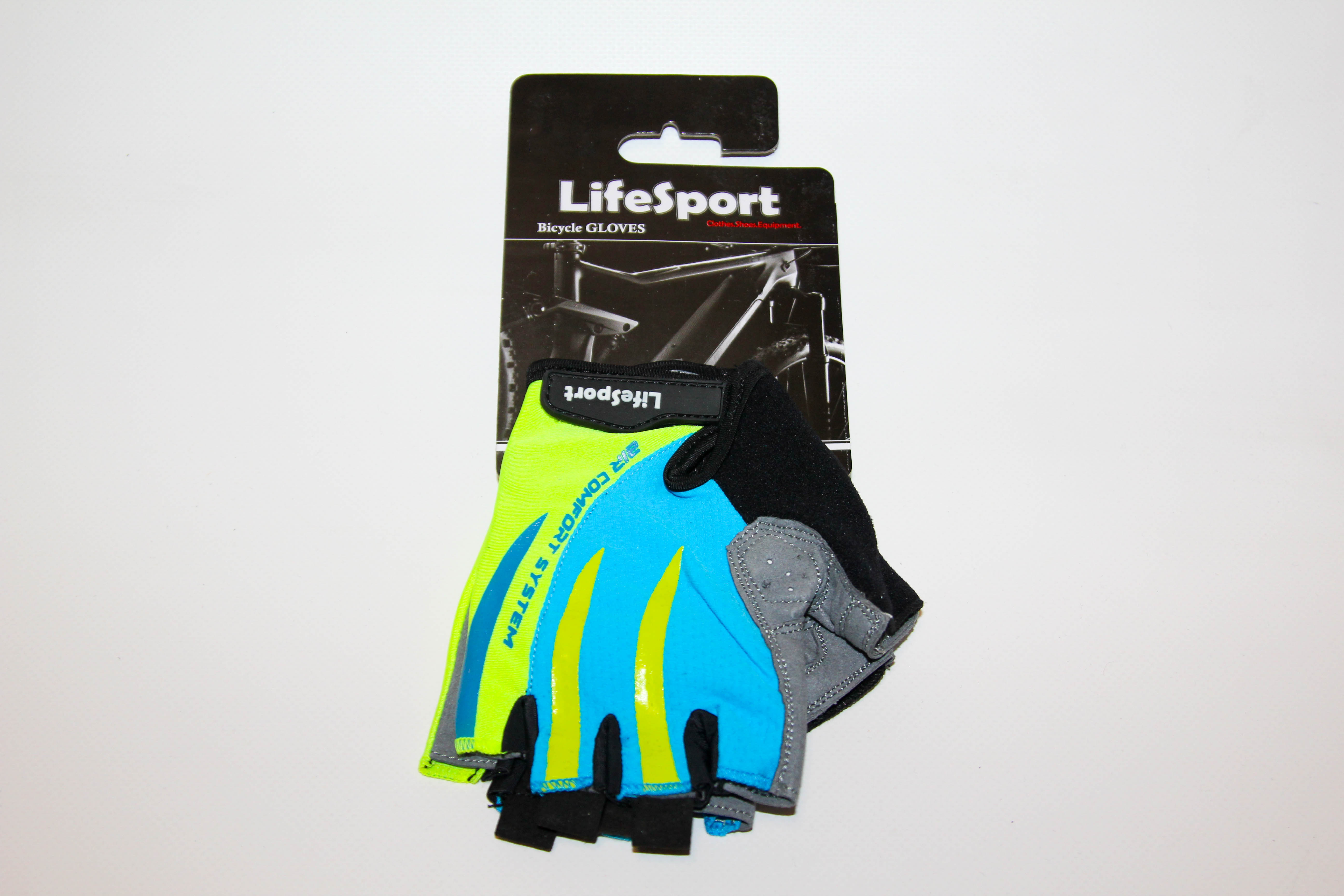 

Велоперчатки LifeSport Uni yellow/blue XL (AI-05-1075-YBl-XL)