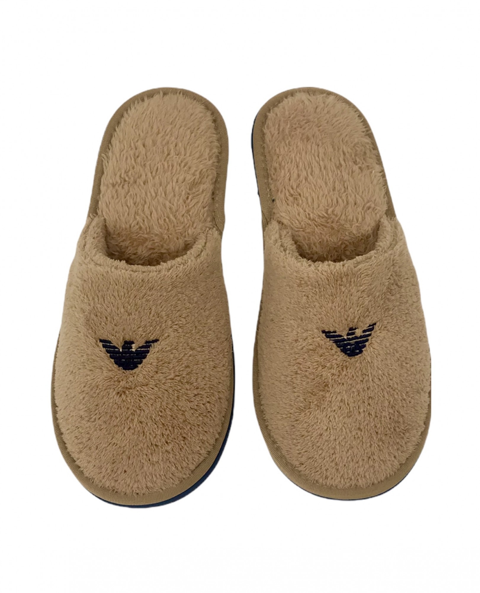 

Armani мужские комнатные тапочки М (40-41) бежевый JXPM01-XM092