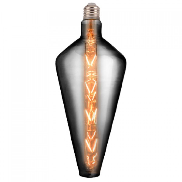 

Лампа светодиодная филаментная Horoz Electric PARADOX-XL Filament Titanium LED 8Вт 250Лм Е27 2400К тёплый свет (001-052-0008)