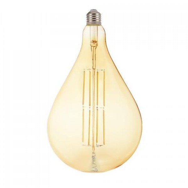 

Лампа светодиодная филаментная Horoz Electric TOLEDO Filament Amber LED 8Вт 620Лм Е27 2200К тёплый свет (001-049-0008)