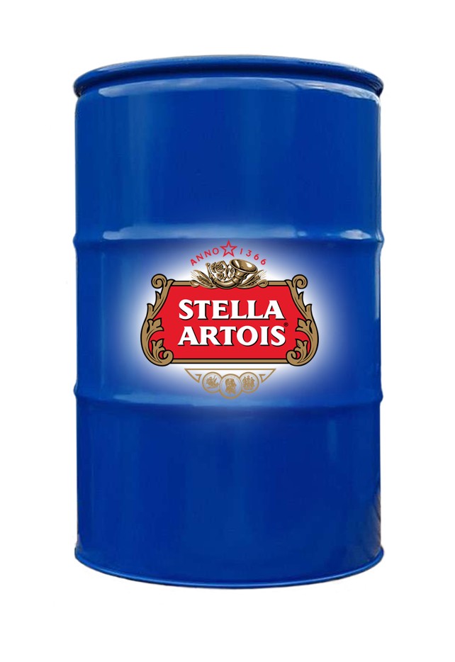 

Бочка дизайнерская в стиле LOFT (ЛОФТ) Тарне Рішення 1А2 без внутреннего покрытия 200л синяя STELLA ARTOIS