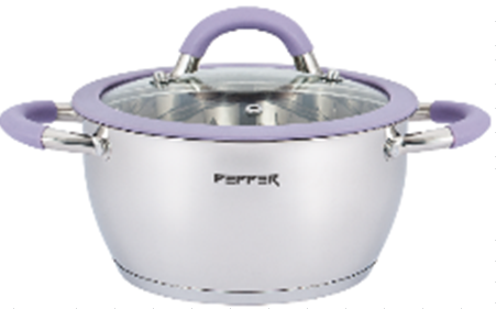

Кастрюля 3,2 л Pepper Purple Iris PR-1109-20