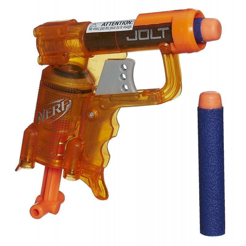 

Бластер Hasbro Nerf Элит Джолт Оранжевый (A8064/A8062)