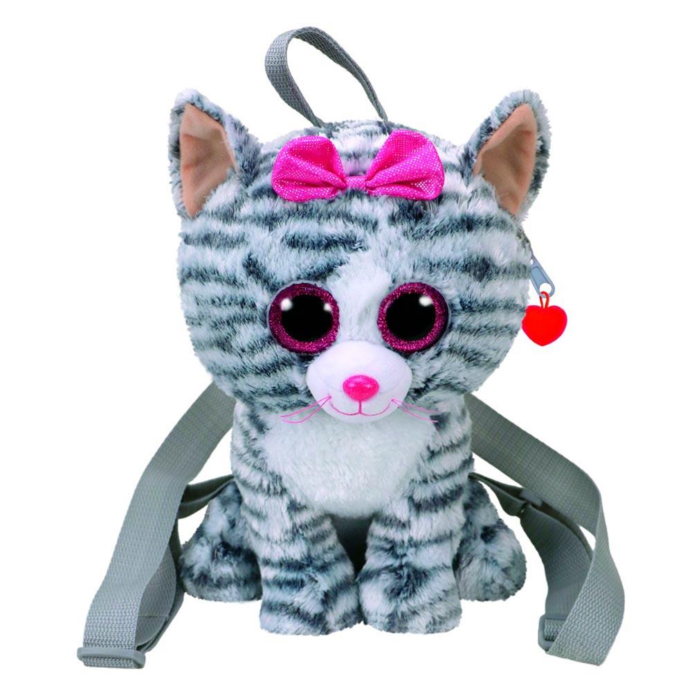 

Детский рюкзак TY Gear Мягкая игрушка котенок Кики 26 см (95000)