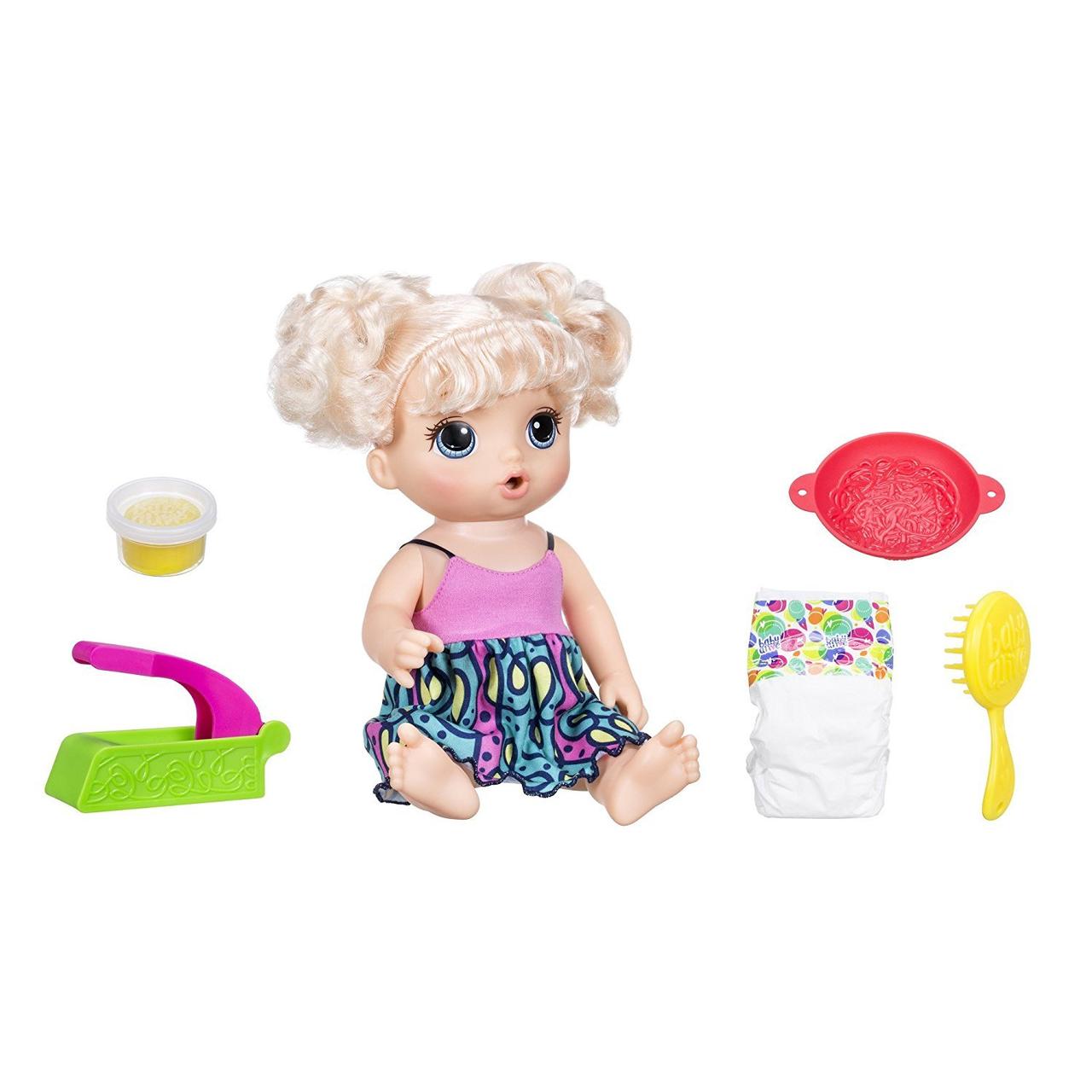 

Кукла Hasbro Baby Alive интерактивная 32 см Малышка и лапша (C0963)