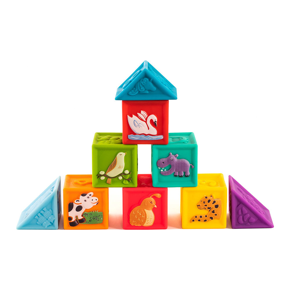 

Игрушка для малышей Baby Team Кубики развивающие 10 шт (8870)