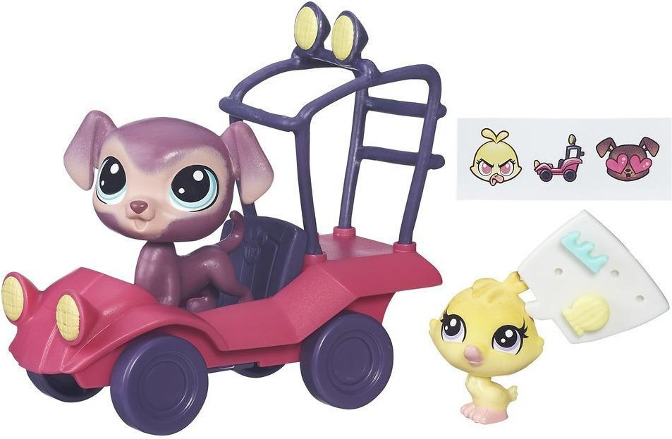 

Набор Hasbro LPS Маленький зоомагазин Путешествие по городу Bouncer Eagerton и Quackie Fairfea (B7757/B3807)