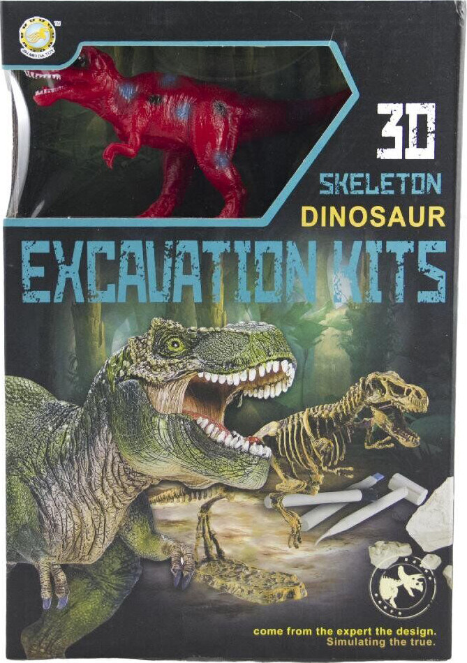

Набор игровой 3D Skeleton Раскопки динозавра T-Rex Тираннозавр (501B)