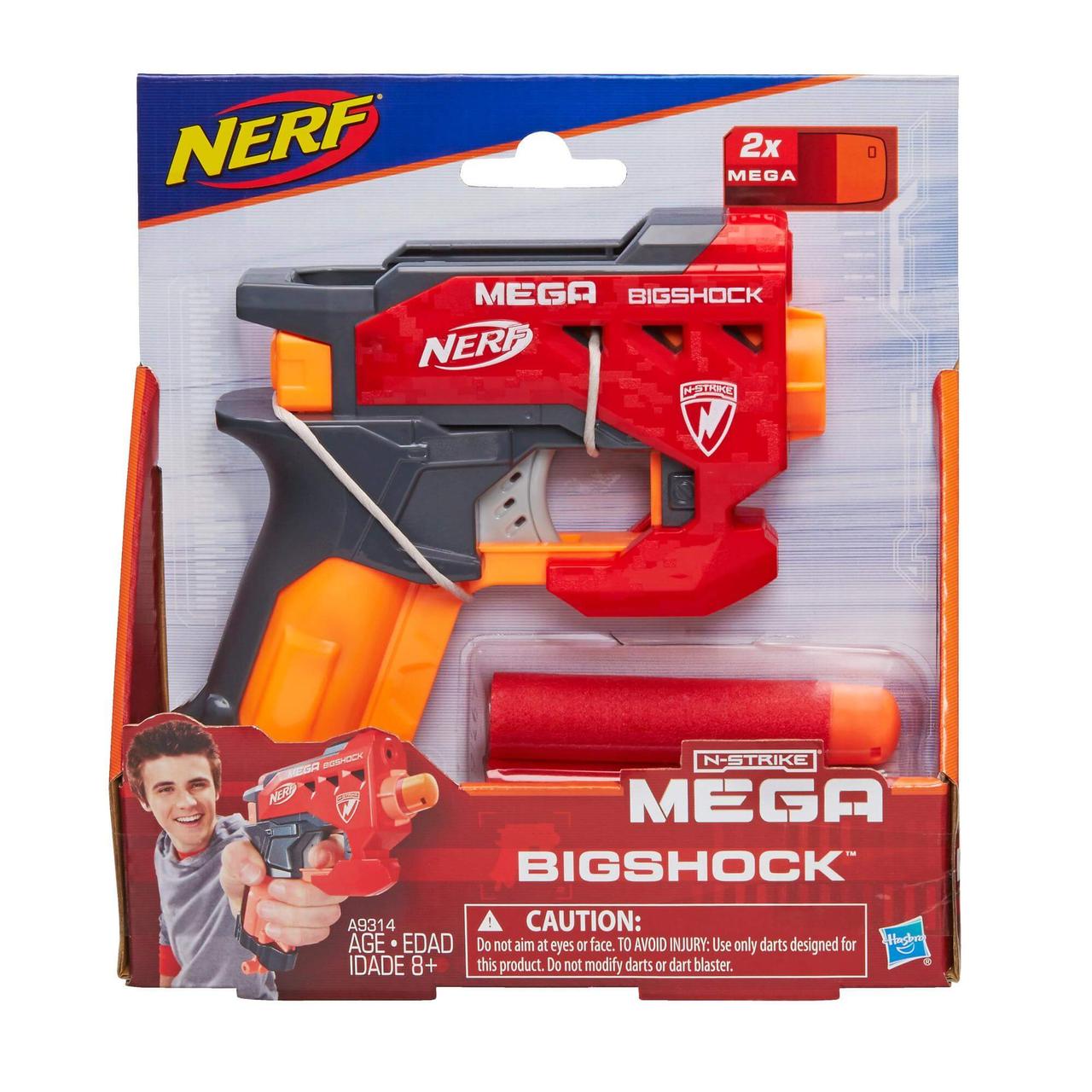 

Бластер Hasbro Nerf Мега BigShock Большой выстрел (A9314)