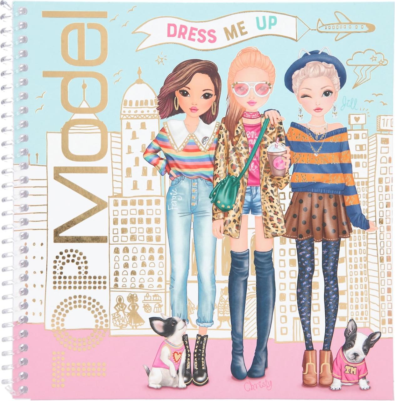 

Набор для творчества Top model Dress me Up Fergie, Christy Одень меня моделирования одежды Топ Модел 10452_E