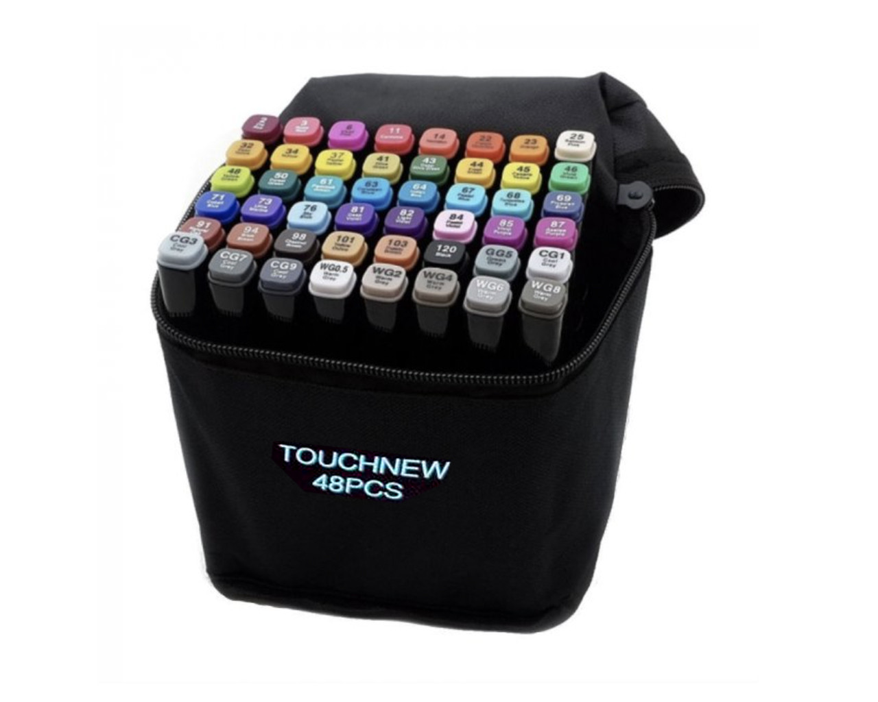 

Набор скетч маркеров для рисования Multicolor 48 шт./уп. двусторонние профессиональные фломастеры для художников