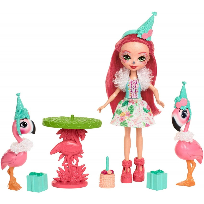 

Игровой набор Enchantimals Энчантималс Развлечения на природе Праздник Фламинго (FCG79)