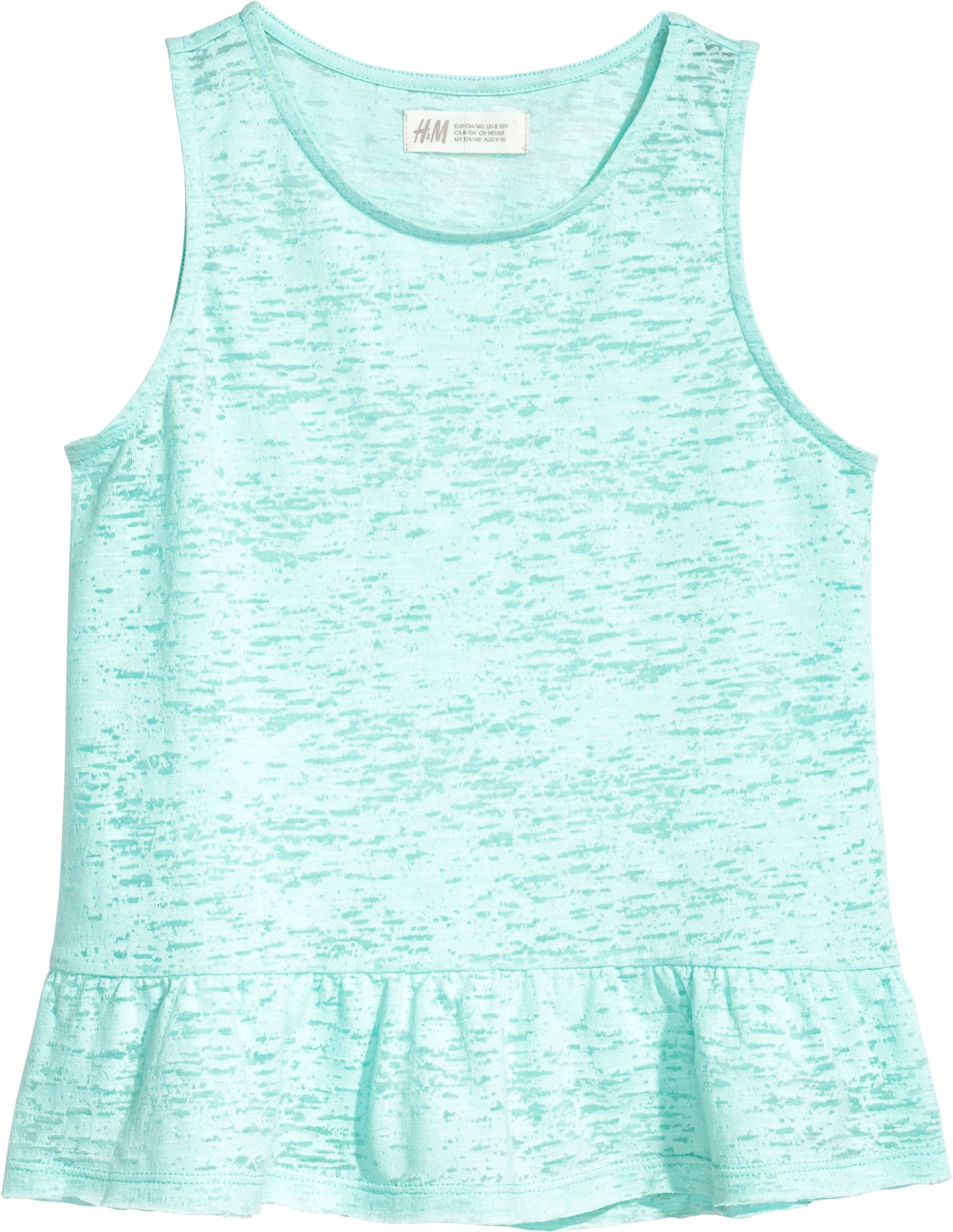 

Майка H&M 5hm01120251 146-152 см Светло-зеленая