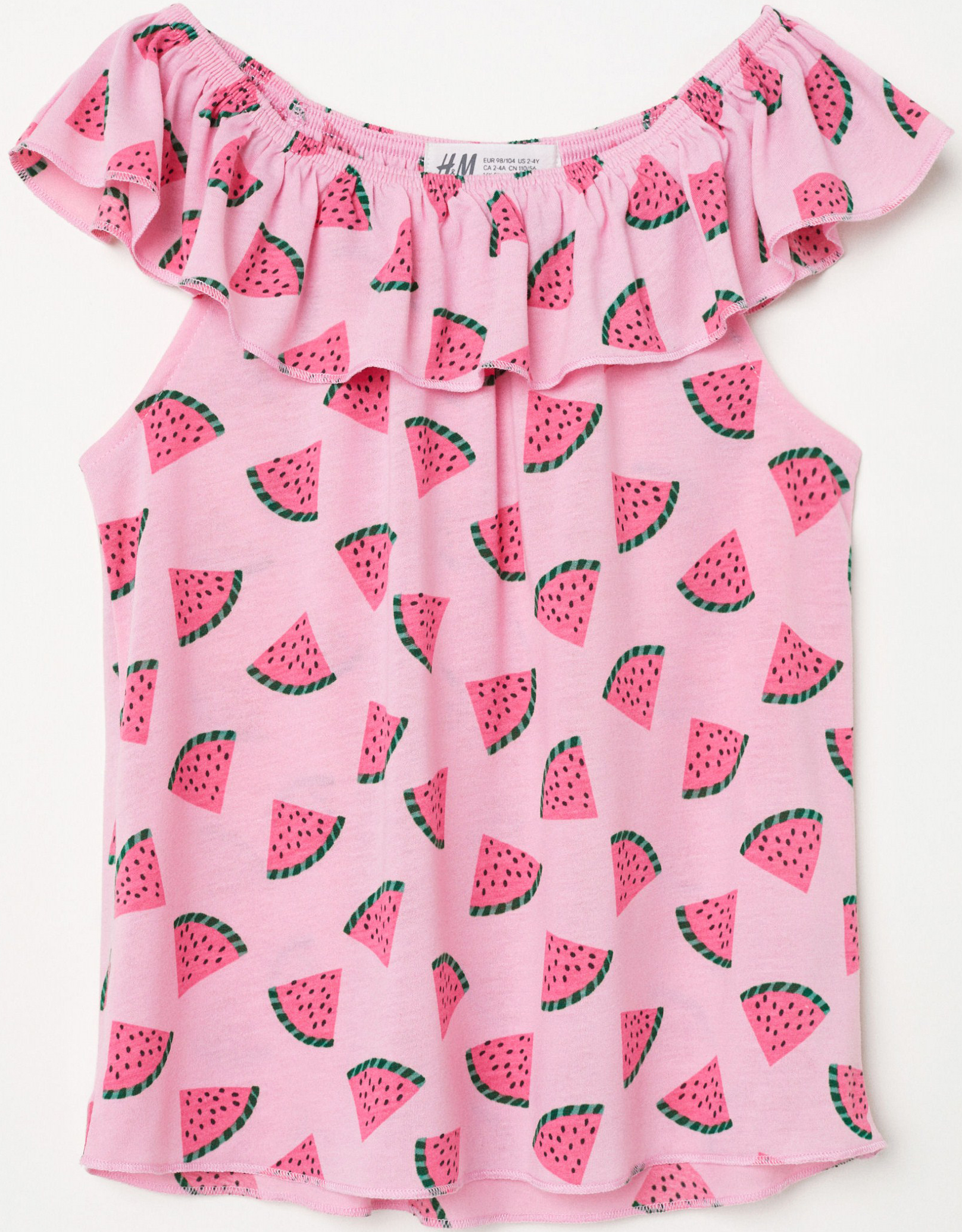 

Блузка H&M 5hm01120049 134-140 см Розовая (2000000363950)
